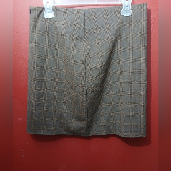 Rachel Zoe Dresses & Skirts - Rachel Zoe Brown Plaid Skirt